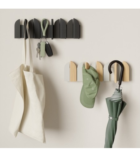 UMBRA wieszak ścienny SALOON beżowy