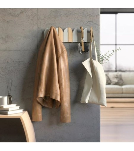 UMBRA wieszak ścienny SALOON beżowy