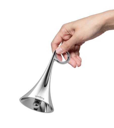 UMBRA dzwonek ISA srebrny