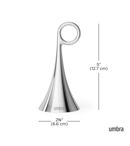 UMBRA dzwonek ISA srebrny