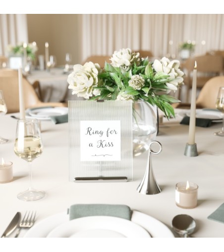 UMBRA dzwonek ISA srebrny