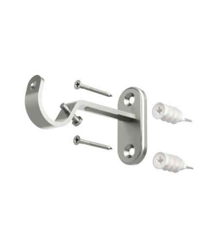 UMBRA karnisz FLUTE 107-305 cm nikiel /   stal