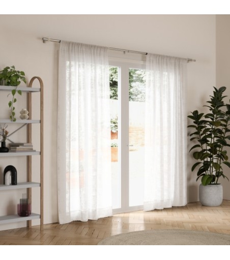 UMBRA karnisz FLUTE 107-305 cm nikiel /   stal