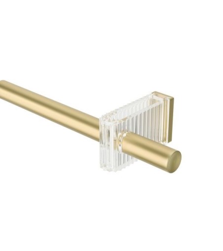 UMBRA karnisz FLUTE 107-305 cm złoty