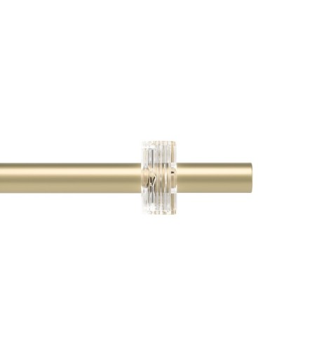 UMBRA karnisz FLUTE 107-305 cm złoty