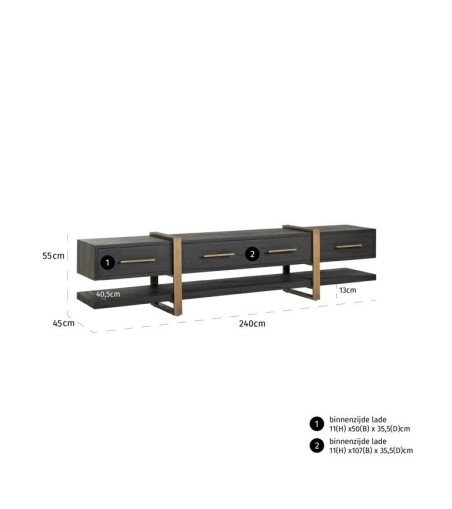 RICHMOND szafka RTV CAMBON