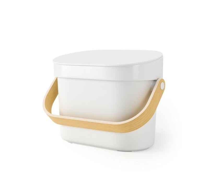 UMBRA kosz na śmieci BELLWOOD biały