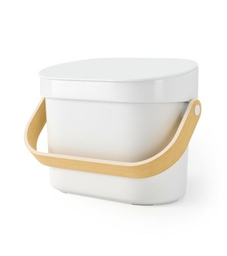 UMBRA kosz na śmieci BELLWOOD biały