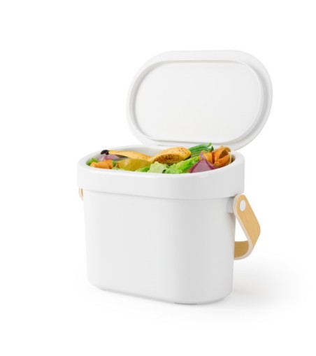 UMBRA kosz na śmieci BELLWOOD biały