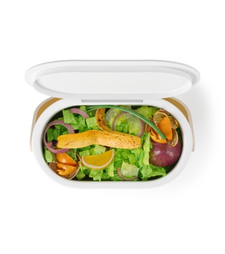 UMBRA kosz na śmieci BELLWOOD biały