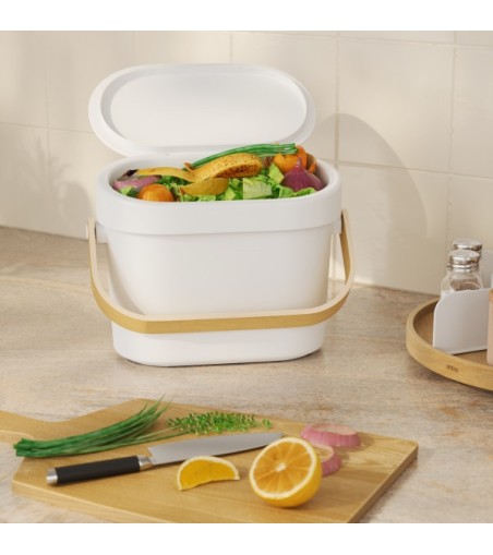 UMBRA kosz na śmieci BELLWOOD biały