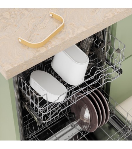 UMBRA kosz na śmieci BELLWOOD biały