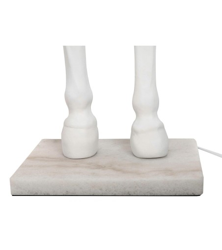 MOOSEE lampa podłogowa KOŃ HORSE STAND    M biała - włókno szklane