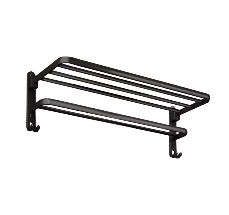 Półka prysznicowa SHP BILIA czarna