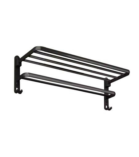 Półka prysznicowa SHP BILIA czarna