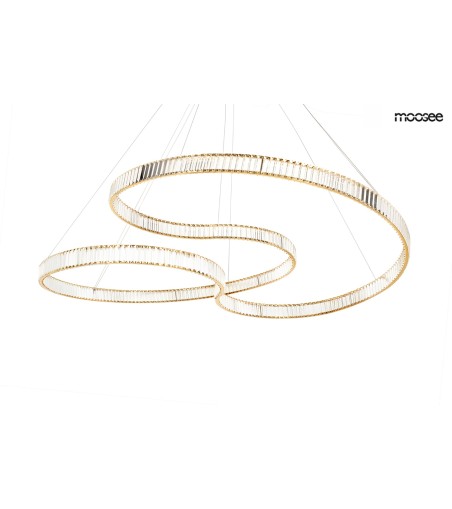 MOOSEE lampa wisząca WAVE 160A złota
