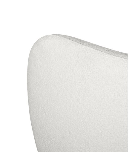 MaMaison fotel obrotowy GROSDOS biały /   chenille