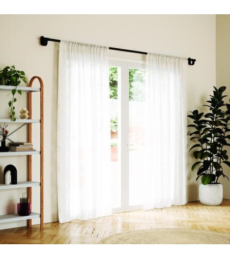 UMBRA karnisz BELLWOOD 107 - 305 cm       czarny