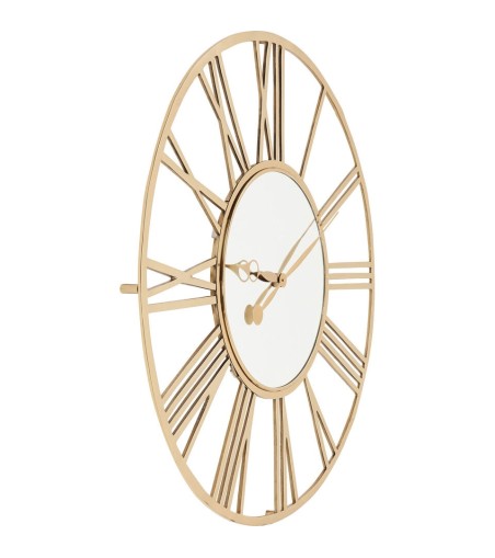 KARE zegar GIANT 120 złoty