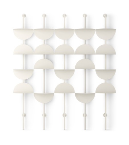 UMBRA regulowane półki ścienne SOLIS      beżowe