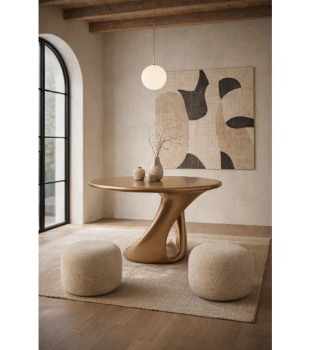 Stół SHANGRI LA złoty