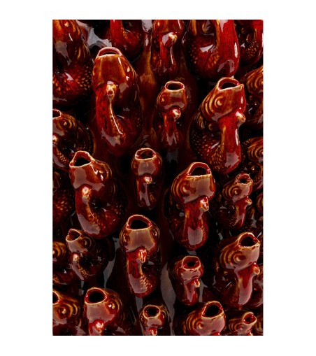 KARE wazon dekoracyjny GOLDFISH 63 cm     czerwony