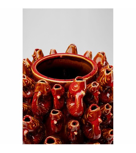 KARE wazon dekoracyjny GOLDFISH 63 cm     czerwony