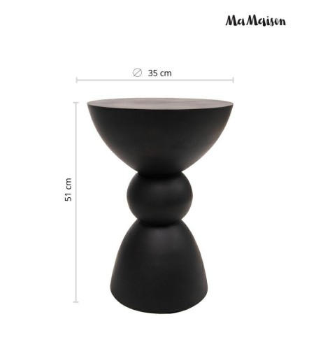 MaMaison stolik TADAO 35 czarny
