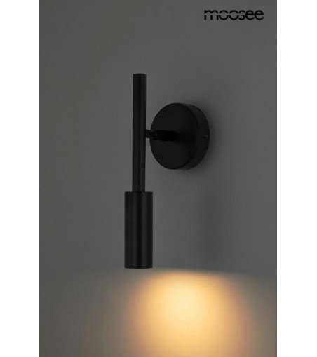 MOOSEE lampa ścienna PRISMA czarna
