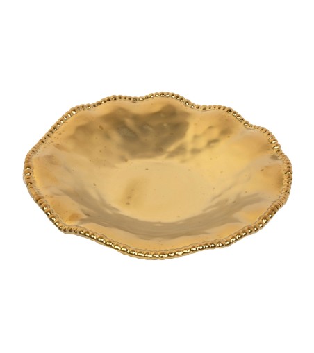 KARE komplet 2 półmisków BELL 36 cm       złoty