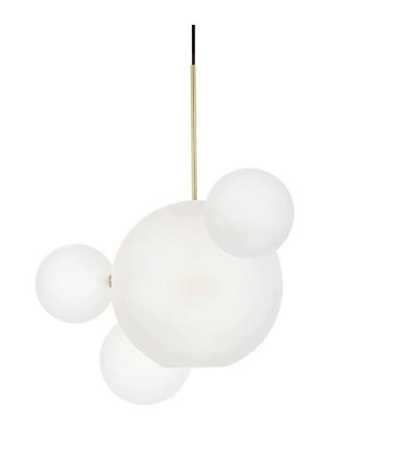 MOOSEE lampa wisząca CAPRI LINE 3 złota   / biała