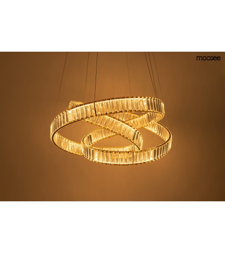 MOOSEE lampa wisząca WAVE 80 złota