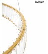 MOOSEE lampa wisząca WAVE 80 złota