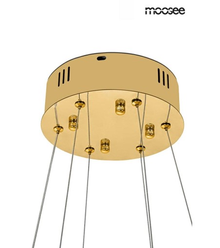 MOOSEE lampa wisząca WAVE 80 złota