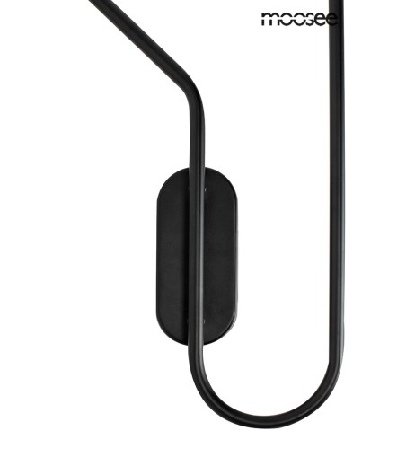 MOOSEE lampa ścienna TENTA czarna