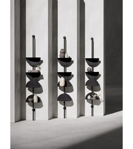 UMBRA regulowane półki ścienne SOLIS      czarne