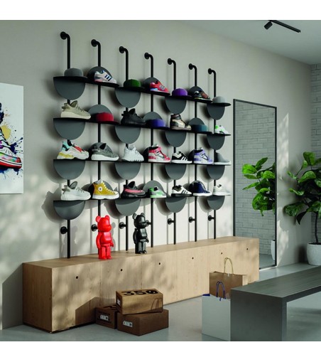 UMBRA regulowane półki ścienne SOLIS      czarne