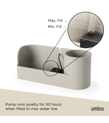 UMBRA fontanna wodna STREAM beżowa