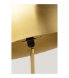 KARE lampa podłogowa LOUNGY 160 cm złota