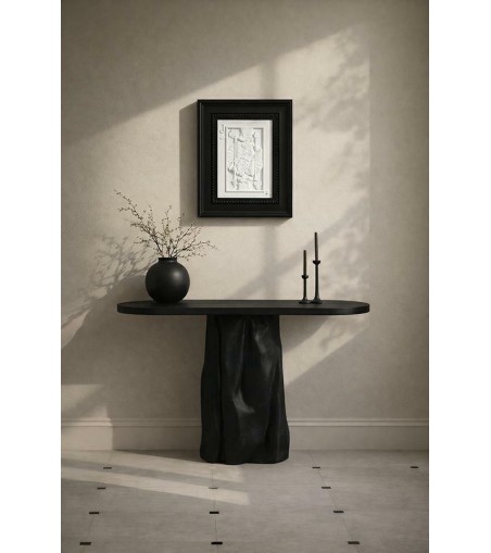 Obraz SHP JACK biały / czarna rama