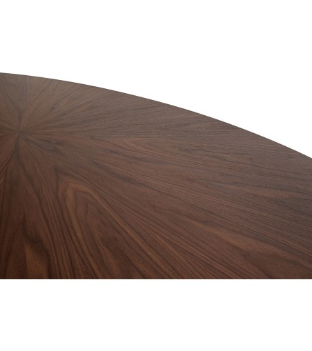 Stół UFO 240 brązowy, naturalny fornir