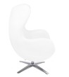 Fotel EGG SZEROKI PU biały