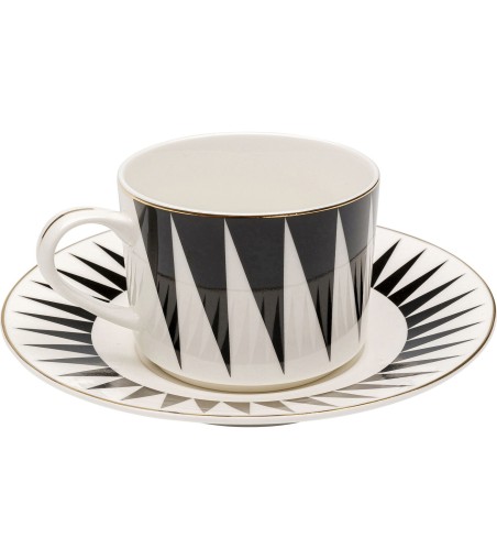 KARE komplet 4 filiżanek HARLEQUIN