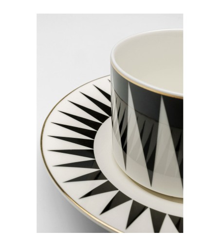 KARE komplet 4 filiżanek HARLEQUIN