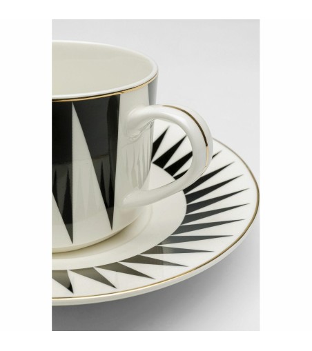 KARE komplet 4 filiżanek HARLEQUIN