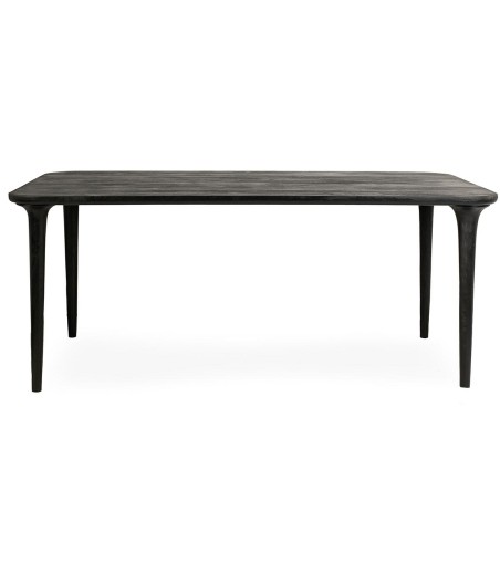 MaMaison stół jadalniany LAMINAR 200      czarny / drewno