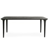 MaMaison stół jadalniany LAMINAR 200      czarny / drewno