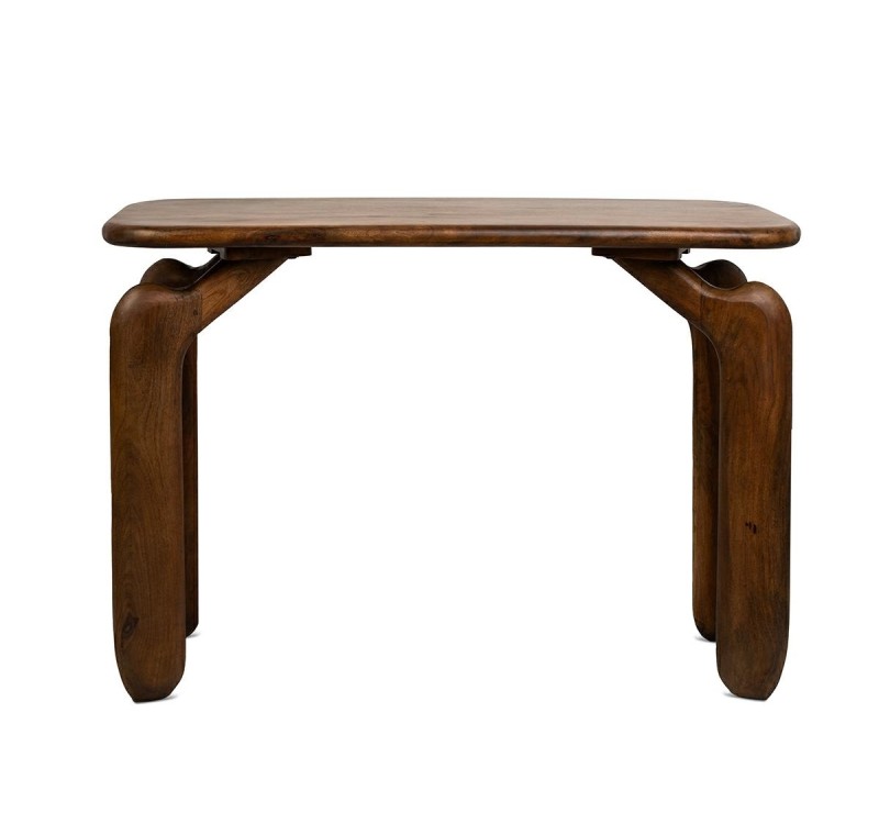 MaMaison konsola ORIZON 120 brązowa /     drewno