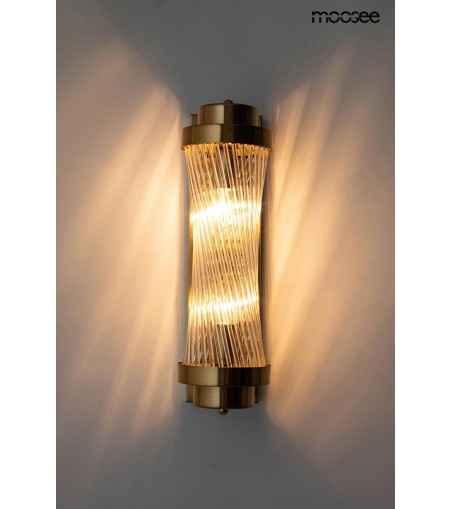 MOOSEE lampa ścienna COLUMN 40 złota