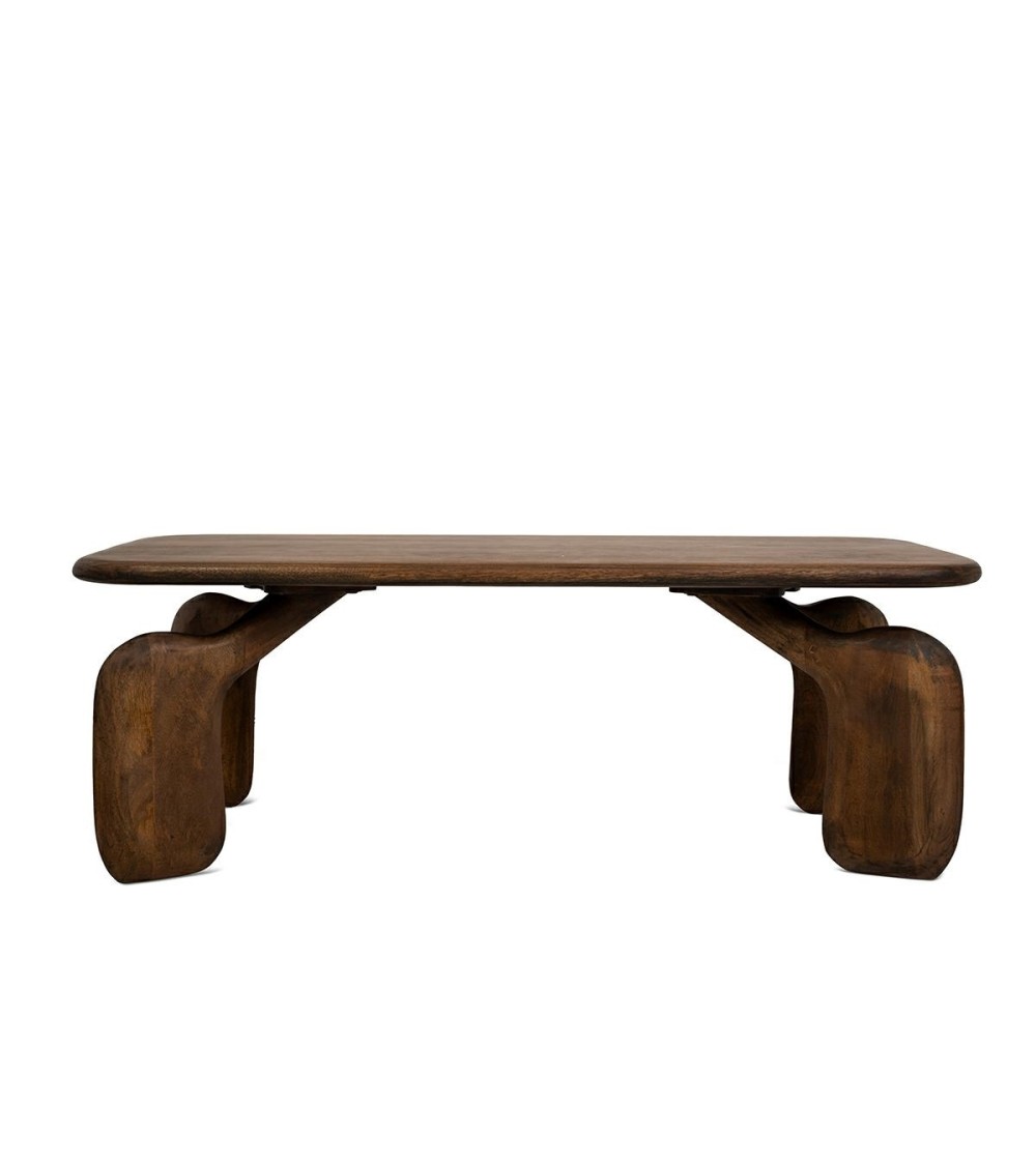 MaMaison stolik kawowy ORIZON 120         brązowy / drewno